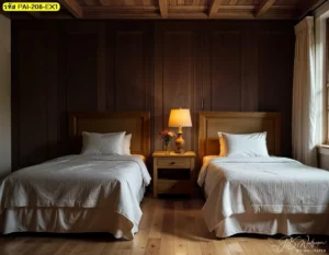 วอลเปเปอร์ลายไม้คลาสสิก เหมาะกับบ้านที่ต้องการความเรียบหรูและความต่อเนื่องของโทนภายใน