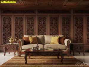 วอลเปเปอร์ลายไม้ตกแต่งภายใน เหมาะกับบ้านที่ต้องการลดความแข็งของผนังเรียบให้ดูนุ่มขึ้น