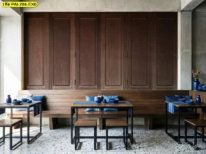 วอลเปเปอร์ลายไม้ตกแต่งภายใน ช่วยเปลี่ยนผนังธรรมดาให้ดูเหมือนงานกรุไม้จริงอย่างสวยงาม