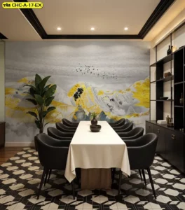 วอลเปเปอร์ภูเขาฮวงจุ้ย เพิ่มมิติให้ห้องดูน่าอยู่ และช่วยสร้างอารมณ์นิ่งสงบได้อย่างต่อเนื่อง