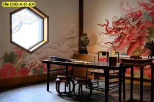 Dragon wall art ช่วยสร้างมิติทางสายตาและทำให้ห้องดูมีเสน่ห์แบบเข้มขรึมอย่างพอดี