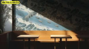 วอลเปเปอร์ลายเกาหลีโบราณ เหมาะกับการตกแต่งผนังร้านอาหารเกาหลี ที่ต้องการความเรียบหรูแบบวัฒนธรรม