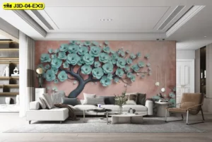 ภาพดอกไม้ 3 มิติแต่งบ้าน เหมาะกับการตกแต่งมุมพักผ่อนให้ดูสดใส อ่อนโยน และมีความอบอุ่นมากขึ้น