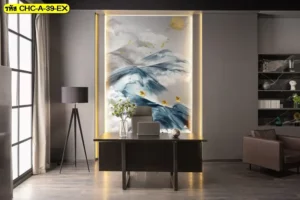 วอลเปเปอร์ภูเขาฮวงจุ้ย เหมาะกับการตกแต่งพื้นที่ที่ต้องการบรรยากาศนิ่งสงบ ดูเป็นระเบียบ และมีเอกลักษณ์