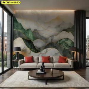 วอลเปเปอร์ภูเขาสไตล์จีน ช่วยเพิ่มเสน่ห์แบบตะวันออกให้บ้านดูสงบ อบอุ่น และมีความละเมียดมากขึ้น