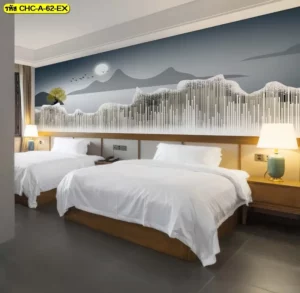 ภาพวาดภูเขาสีทองสไตล์จีน เติมความหรูให้ผนังบ้าน พร้อมสร้างจุดสนใจที่ดูนุ่มนวลและมีเอกลักษณ์